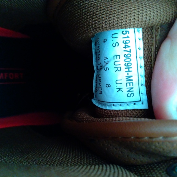 Levi\'s boots brown mens size 9